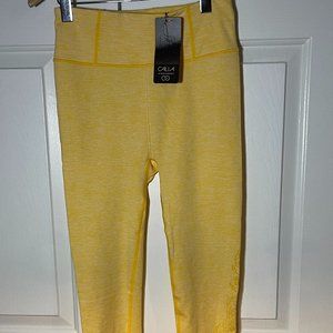 NWT!!!! Calia yoga pants!!! Perfect Summer Yellow!!
